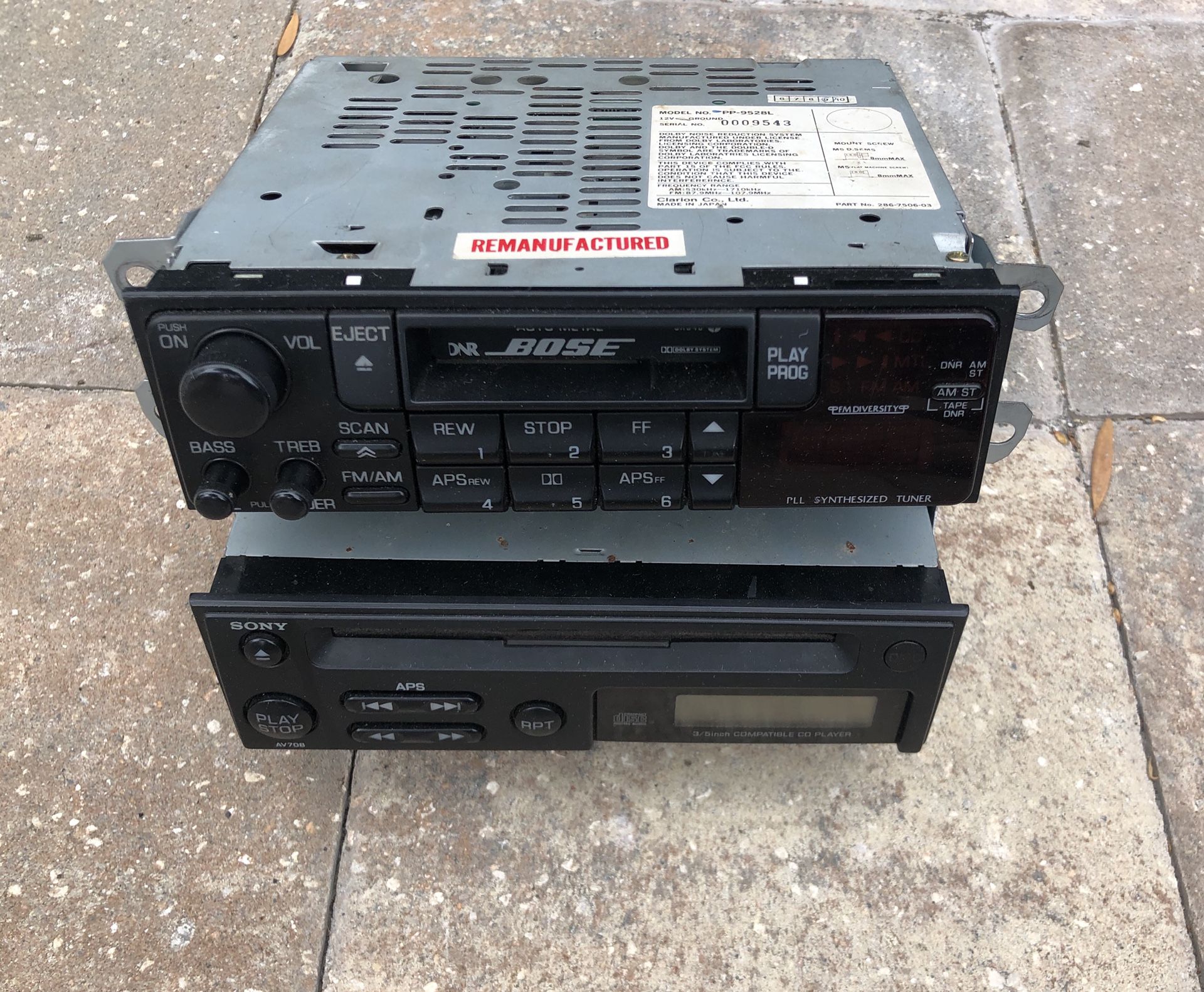 【Bose】 AW_1D Nissan 300zx Bose Radio receivers and speakers for Sale in
