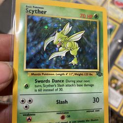Scyther Jungle Set Pokémon Card