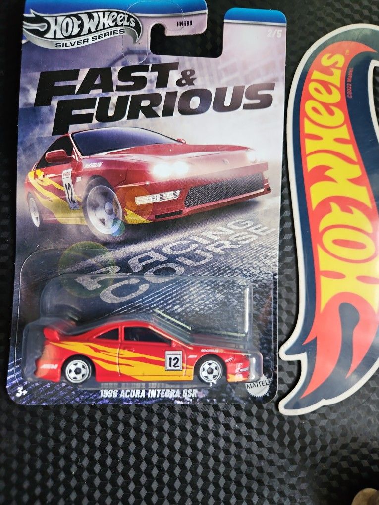 Hot Wheels Silver Series Fast & Furious 1996 Acura Integra GSR
