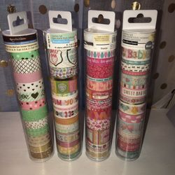 New Recollections washi craft tape $14 each