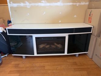 Electric Fireplace TV Stand Console