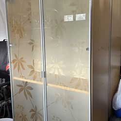 Two IKEA Cabinets With Shelf’s