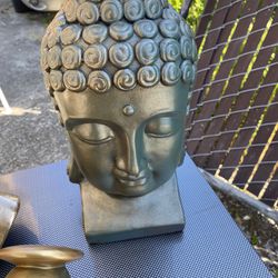Buddha Head 12.5 Inch