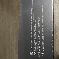 Dual Dash Cam 4k
