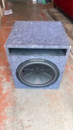 15” kicker subwoofer with box