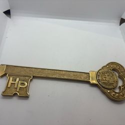 An Extremly Very rare Vintage Key Of The City of Highland Park  Michigan 8"