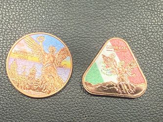 2 Oz Libertad Copper Colorized