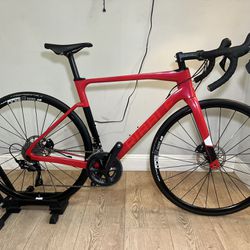 Ribble Endurance SL DISC SPORT Carbon Road Bike Red 54cm Medium 105/Ultegra