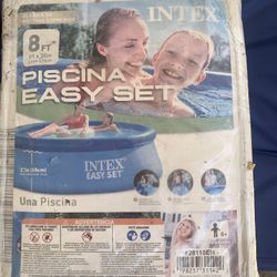 Intex Swimming Pool 8ft X 30in Easy Set Up Above Ground