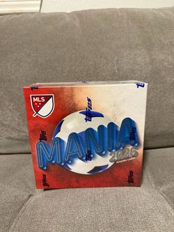 2026 Topps Chrome Major League Soccer - MANIA BOX - MLS Sealed
