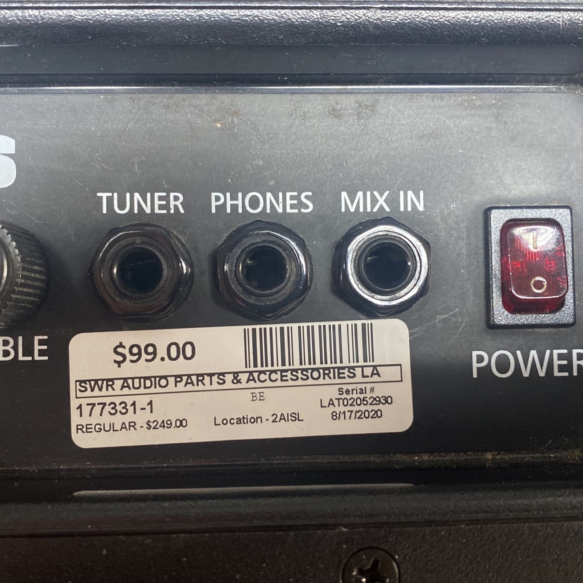 SWR LA12 1x12 60W BASS COMBO AMP for Sale in Portland, OR - OfferUp