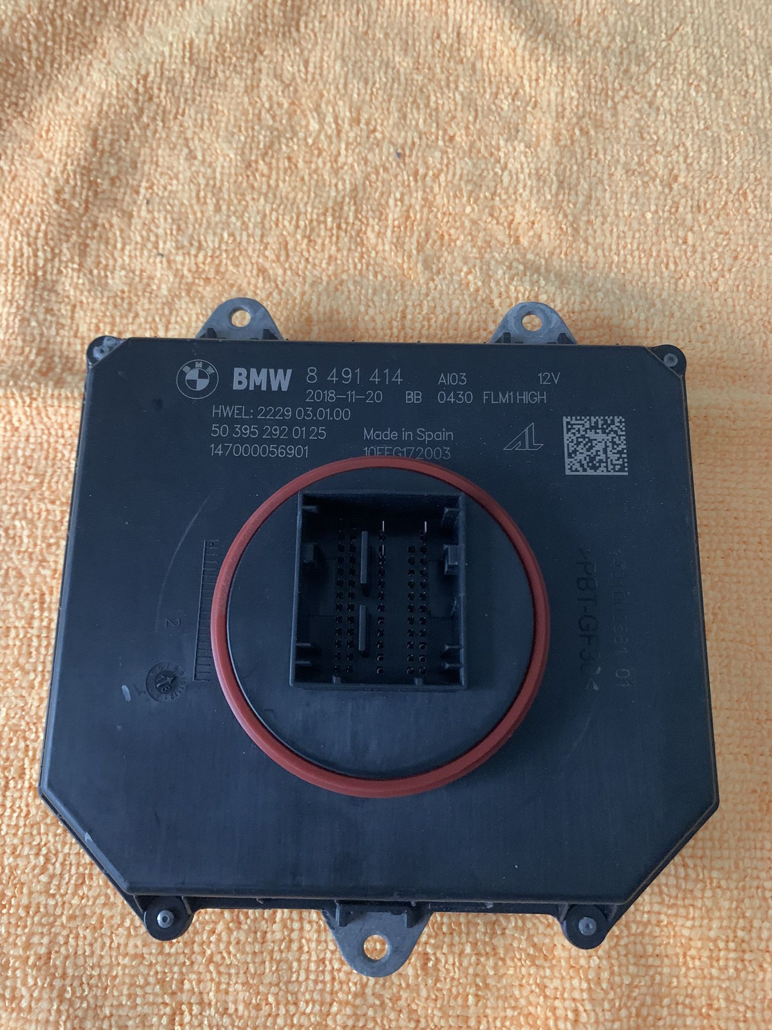 BMW 5 SERIES G30 LED HEADLIGHT BALLAST 2017-2018-2019-2020