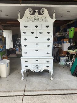 Very old high boy dresser "restoration project "