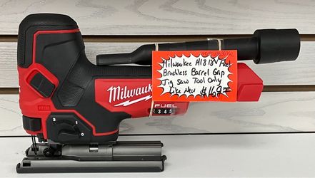 Milwaukee M18 18V Fuel Brushless Barrel Grip Jig Saw Tool Only Like New