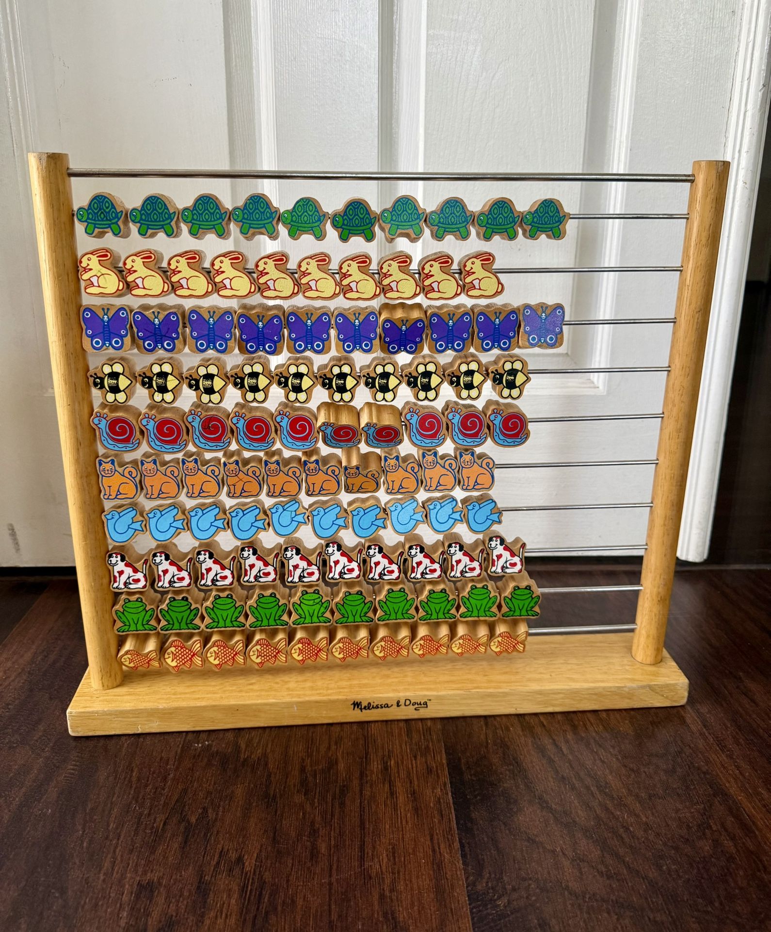 Toys-Melissa & Doug Animal Counting Frame