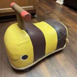 Wooden Bee Ride-On