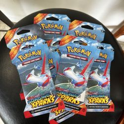 Pokemon Surging Sparks Sleeved Packs