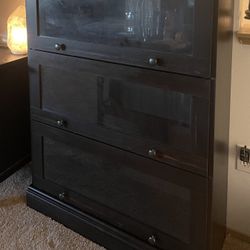 Wood Curio Cabinet Display