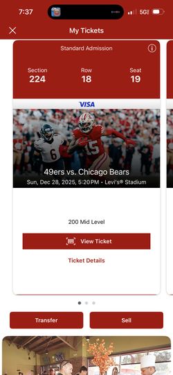 Chicago Bears Vs San Francisco 49ers