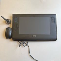 Wacom Intuos 3 Graphics Tablet With Mouse And Pen