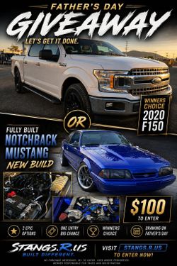 Mustang foxbody coupe fully built crazy parts  and f150 giveaway