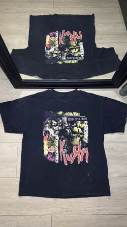 Y2K 2000s Korn x Rob Zombie “Return Of The Dreads” Concert Shirt