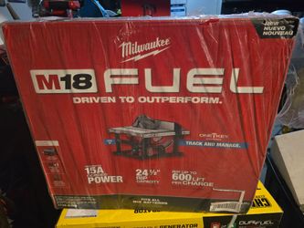 Milwaukee M18 Fuel Table Saw Kit....BRAND NEW..