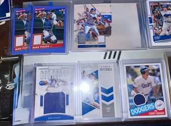 Dodgers Jersey Card Lot $10 Each