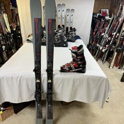 Salomon Ski Package With Boots And Bindings 