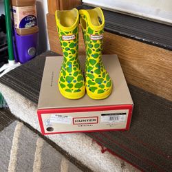 Hunter Boots Size 7UK/8US Toddler 