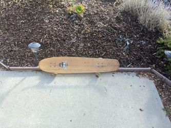 Longboard, Skateboard. Used