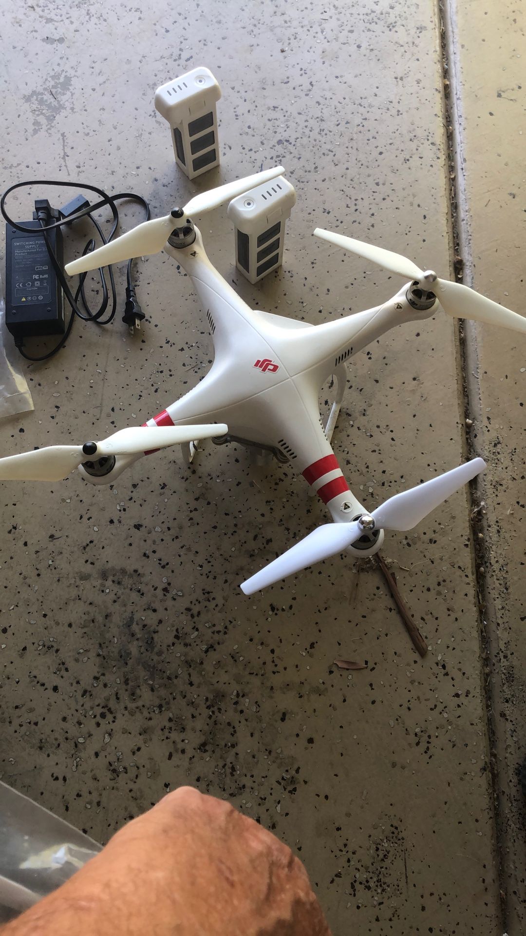 Drone — Dji - Model # Pv331 Used - Needs New Battery All Parts Are Included As Seen The N Picture This Is A Used Item With Controller