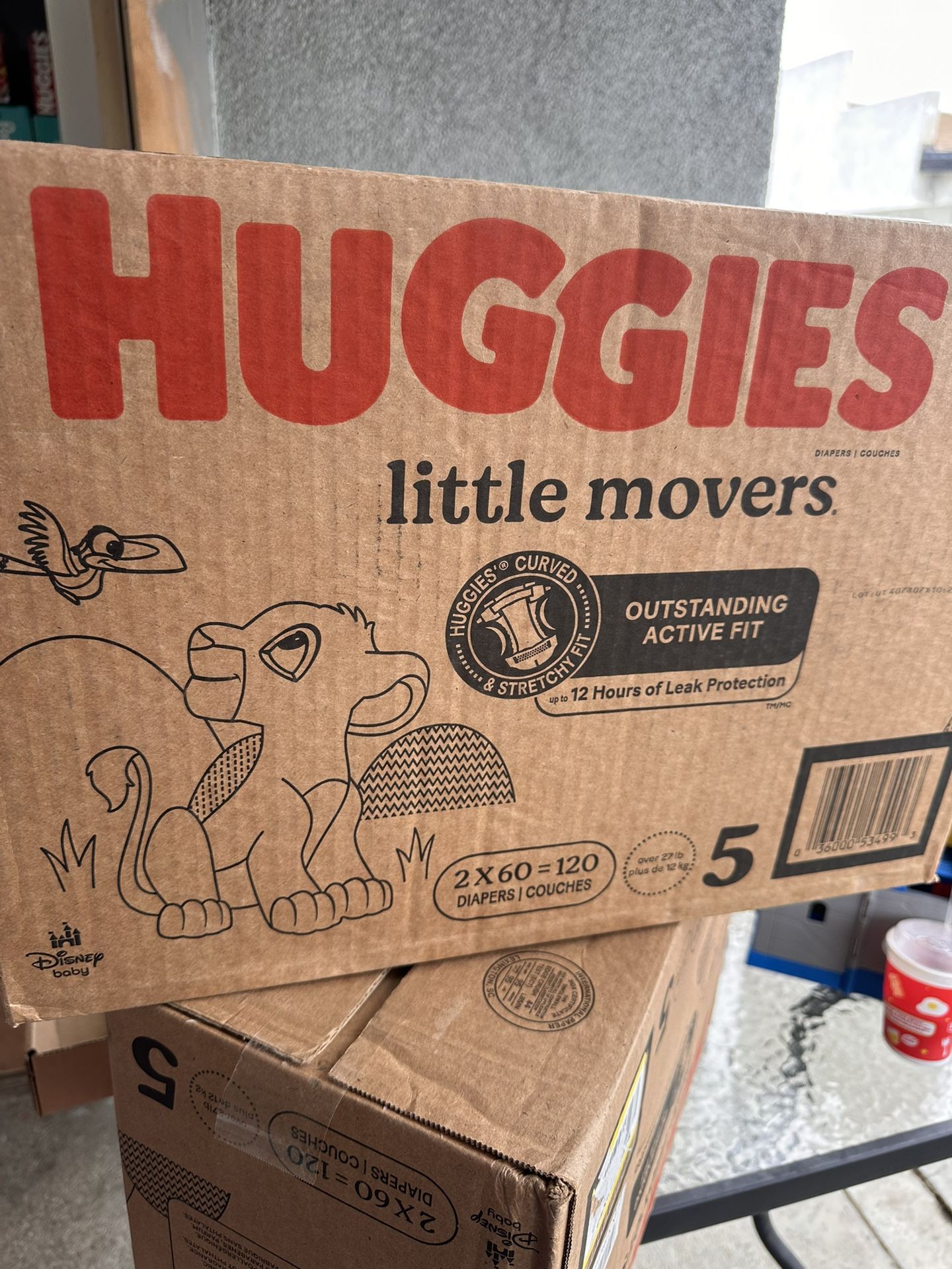 Huggies Lil Movers Size 5