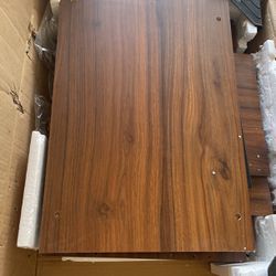 Wood 3 Drawer Cabinet