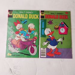 Whitman Walt Disney Donald Duck #152 (October 1973) & Donald Duck #184 (November 1977)
