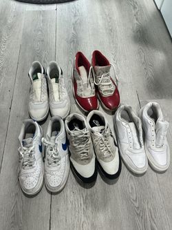 5 Pairs Of Nike Shoes All Size 12 Men’s