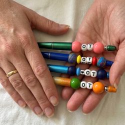 Decorated Pens 