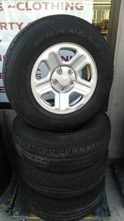 16” Jeep rims 5 lugs