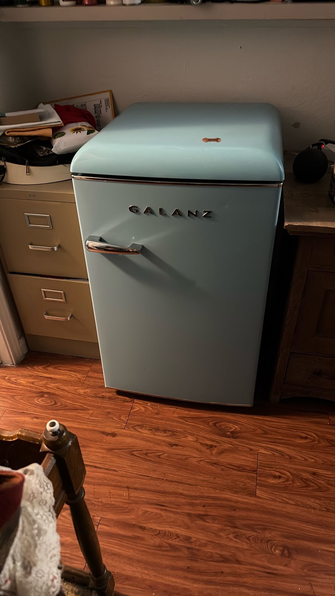 Turquoise Mini Fridge