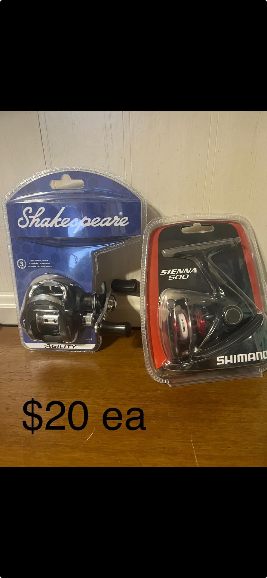 Shakespeare Simone Fishing Reels $20 Ea 