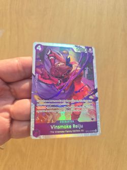 One Piece Card Game Vinsmoke Reiju HOLO SR Trade for Pokemon Legends Arceus VSTAR Exodia Charizard ex Ascended Heroes ETB