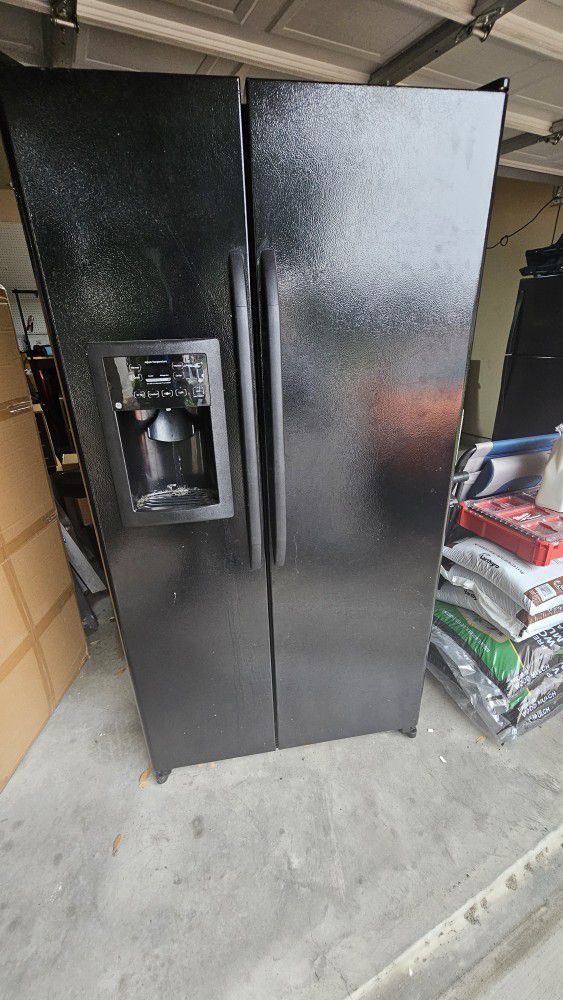 Free Working GE Refrigerator And GE Washer, Whirlpool Dryer Not Working - Must Take All 3