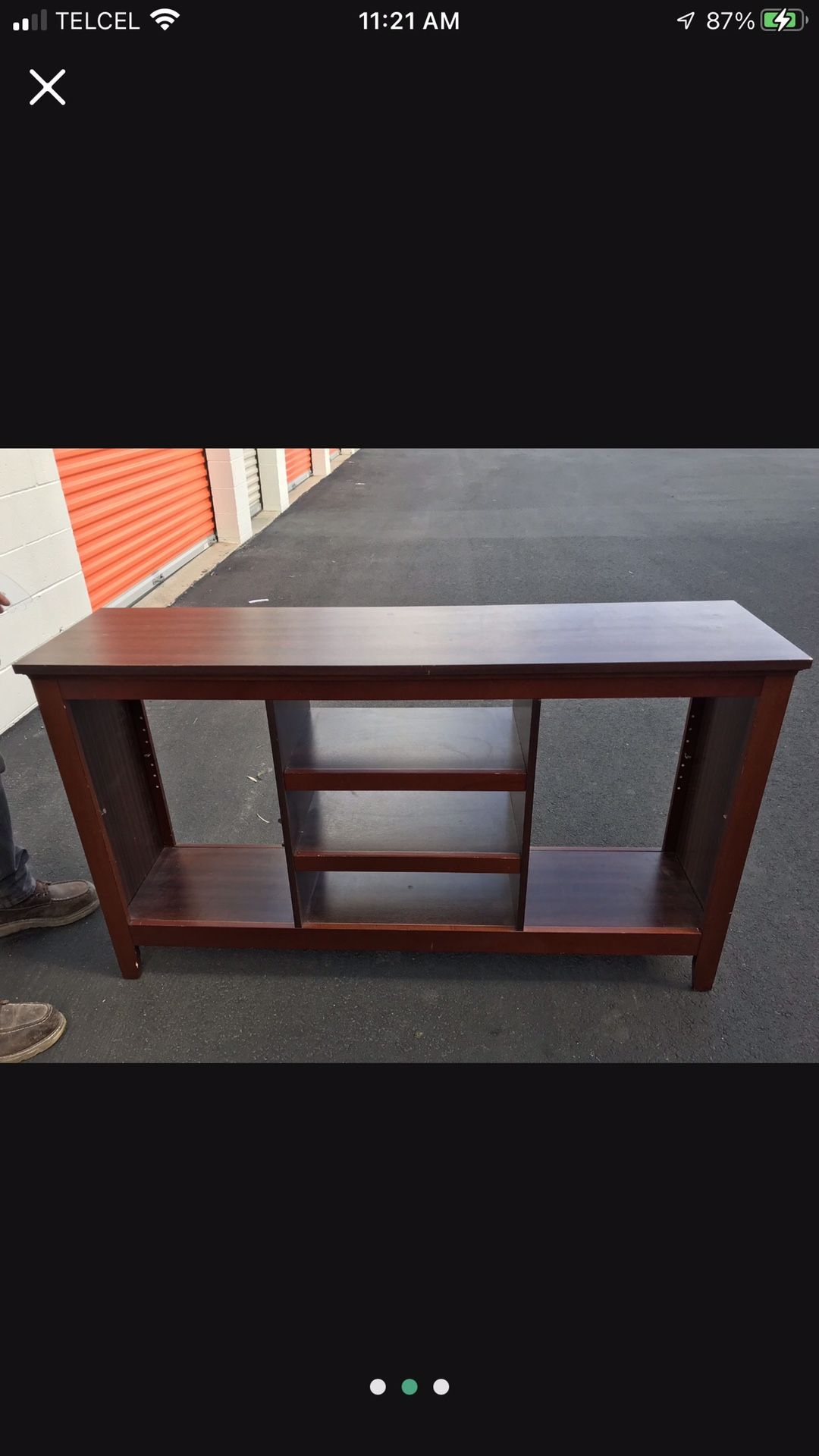 TV Stand, Desk, Gymnastics Bar and Mat, Jewelry Box, Etc