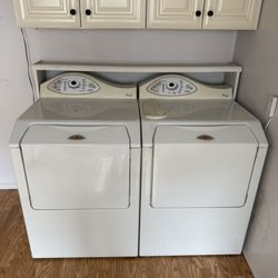 Electric Maytag Washer And Dryer  Front Load