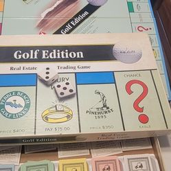 Monopoly-Golf Edition