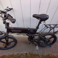 E-Bike Geleisen TT-S6, 20 inch wheels folding, BMX, 36v 10.4AH battery for sale, used