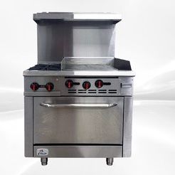 36 ins 2b24g NSF oven ranges CD-R2-24G