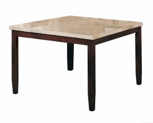 Counter height dining table & 4 chairs