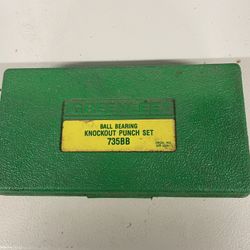 Greenlee Knockout Punch Set 735BB
