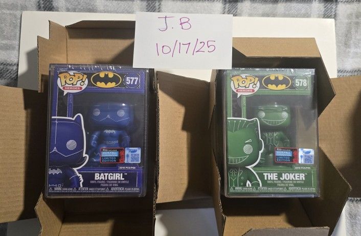 New Limited Edition Pops Only 2010 Pieces Made Of Each  $50 Each Or $90 Both